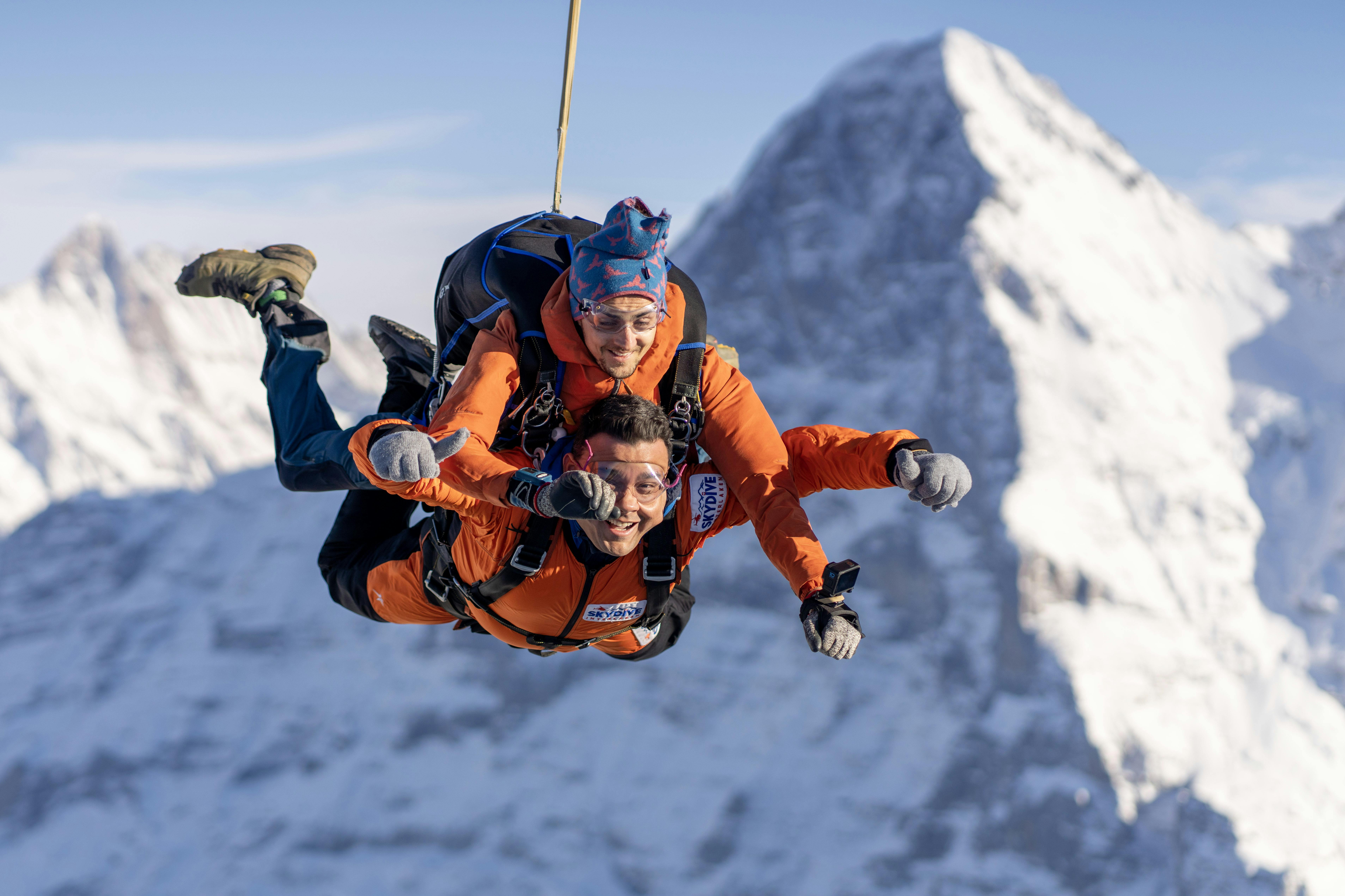 Helicopter Skydive <br><strong>Eiger Jump</strong><br>