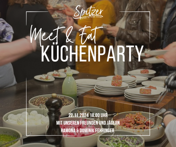 Meet & Eat Küchenparty - Petri Heil mit Ramona und Dominik Fehringer 
