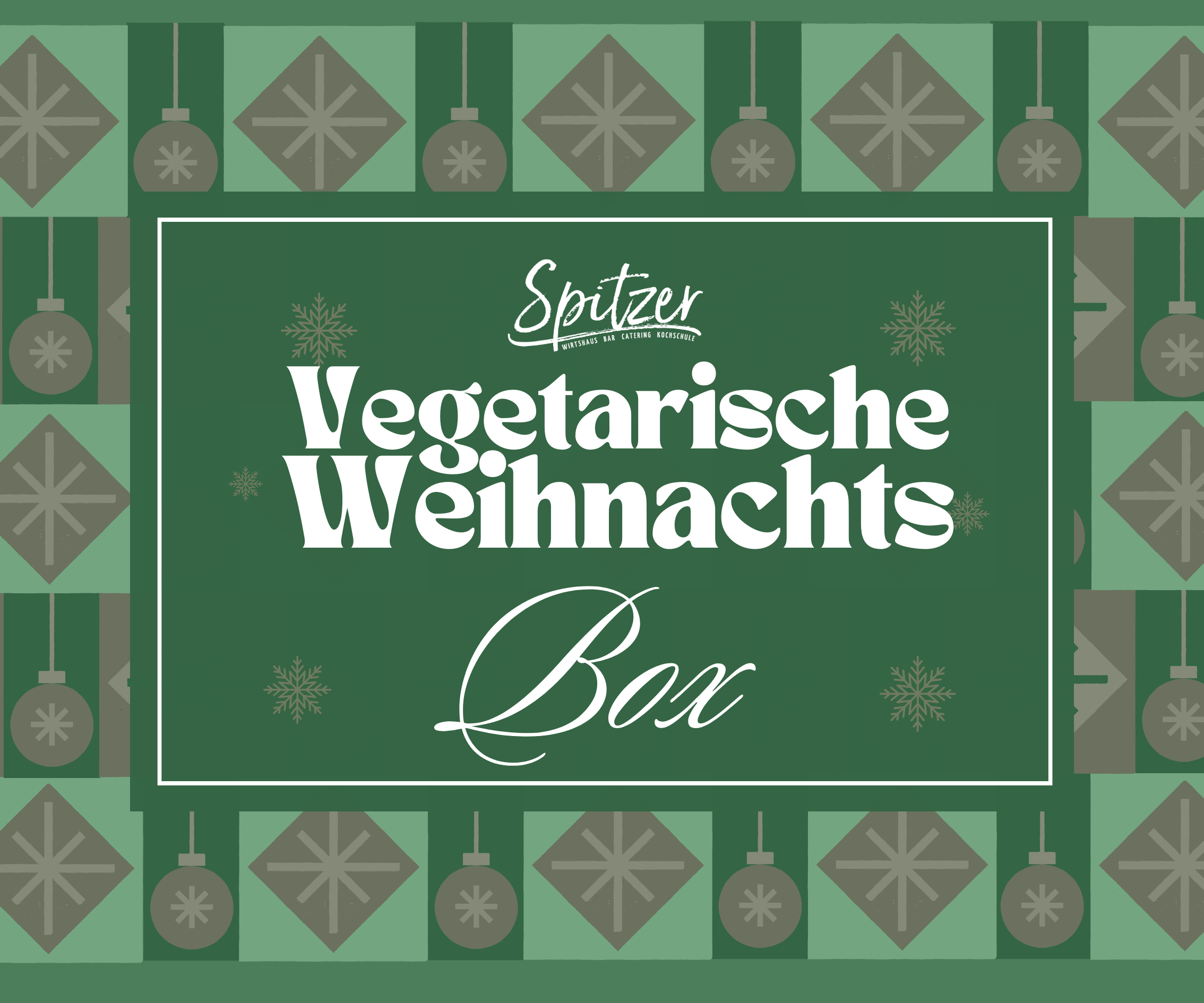 Weihnachts Genuss Box - Vegetarisch