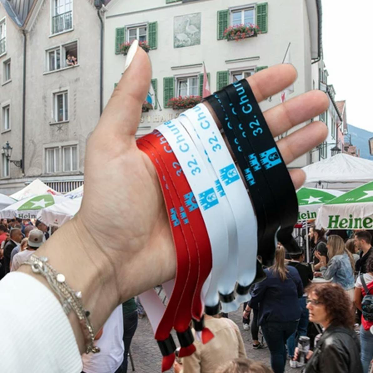 Churer Fest Bändel: 4 für CHF 32