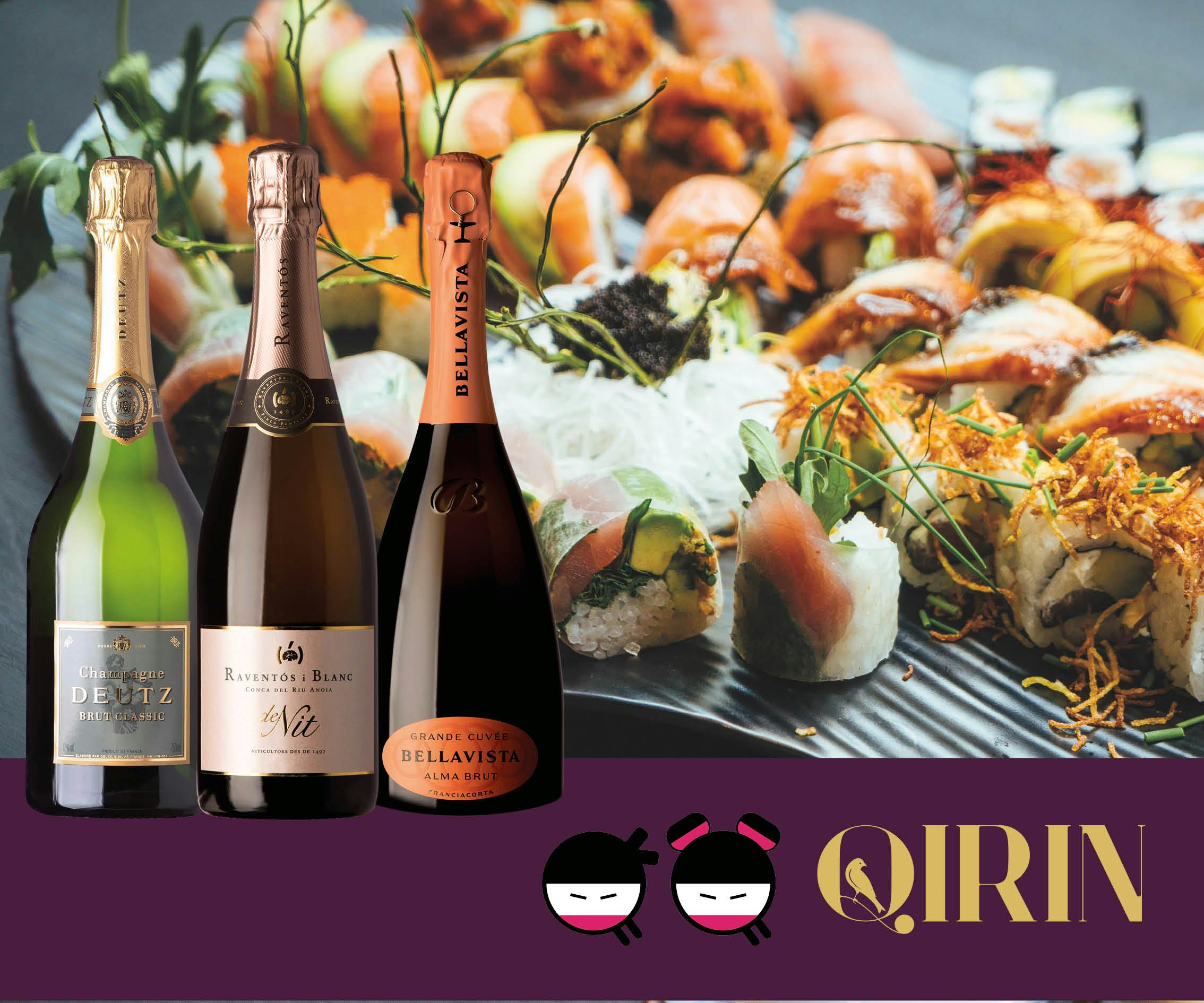 Sushi, Bubbles, Wein & Co. | Weinkeller Birrhard