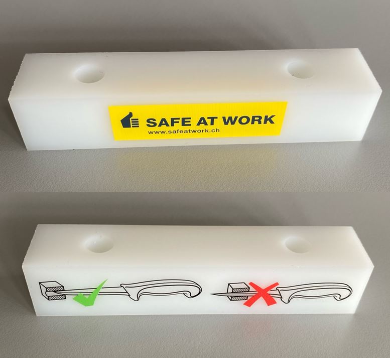 Messerlehre - SAFE AT WORK