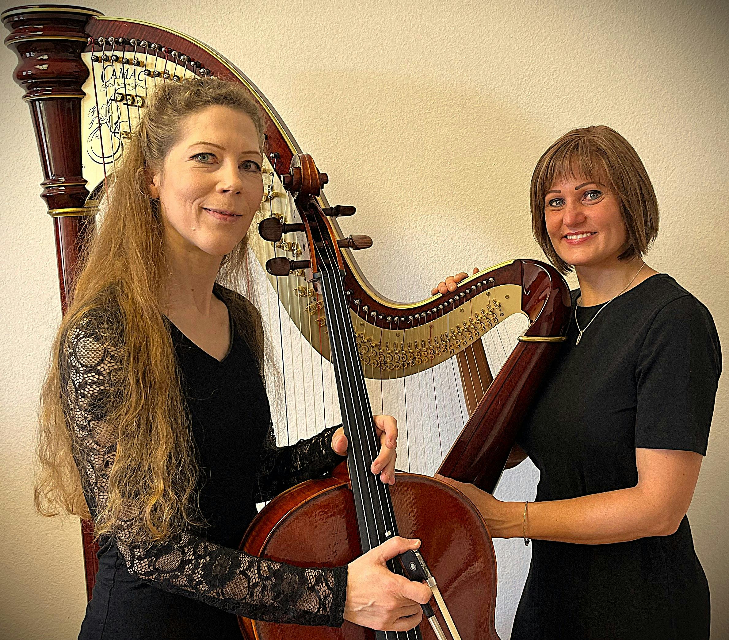 Duo Resonance, in der Bibliothek