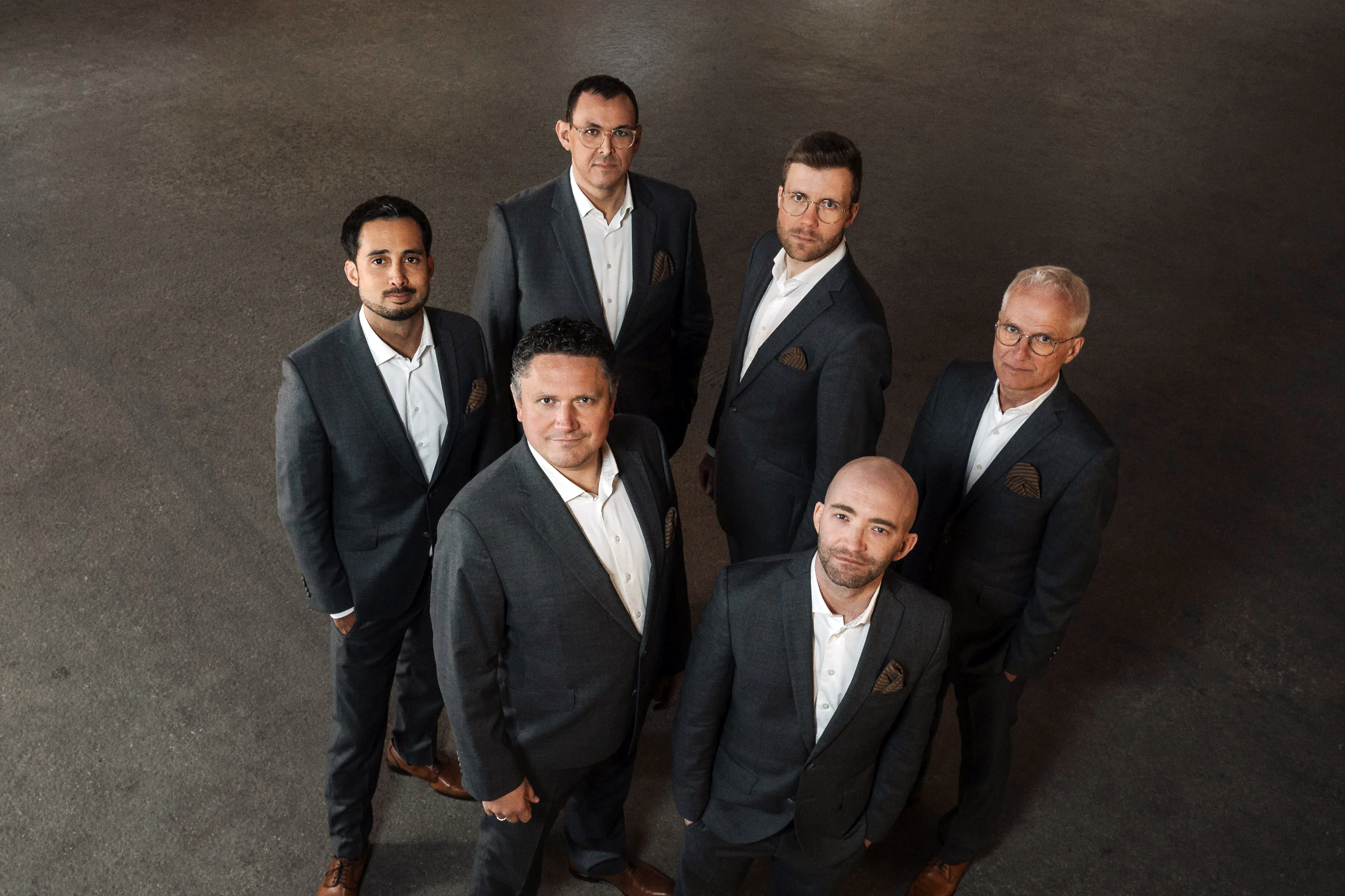 Die Singphoniker / in der Bibliothek