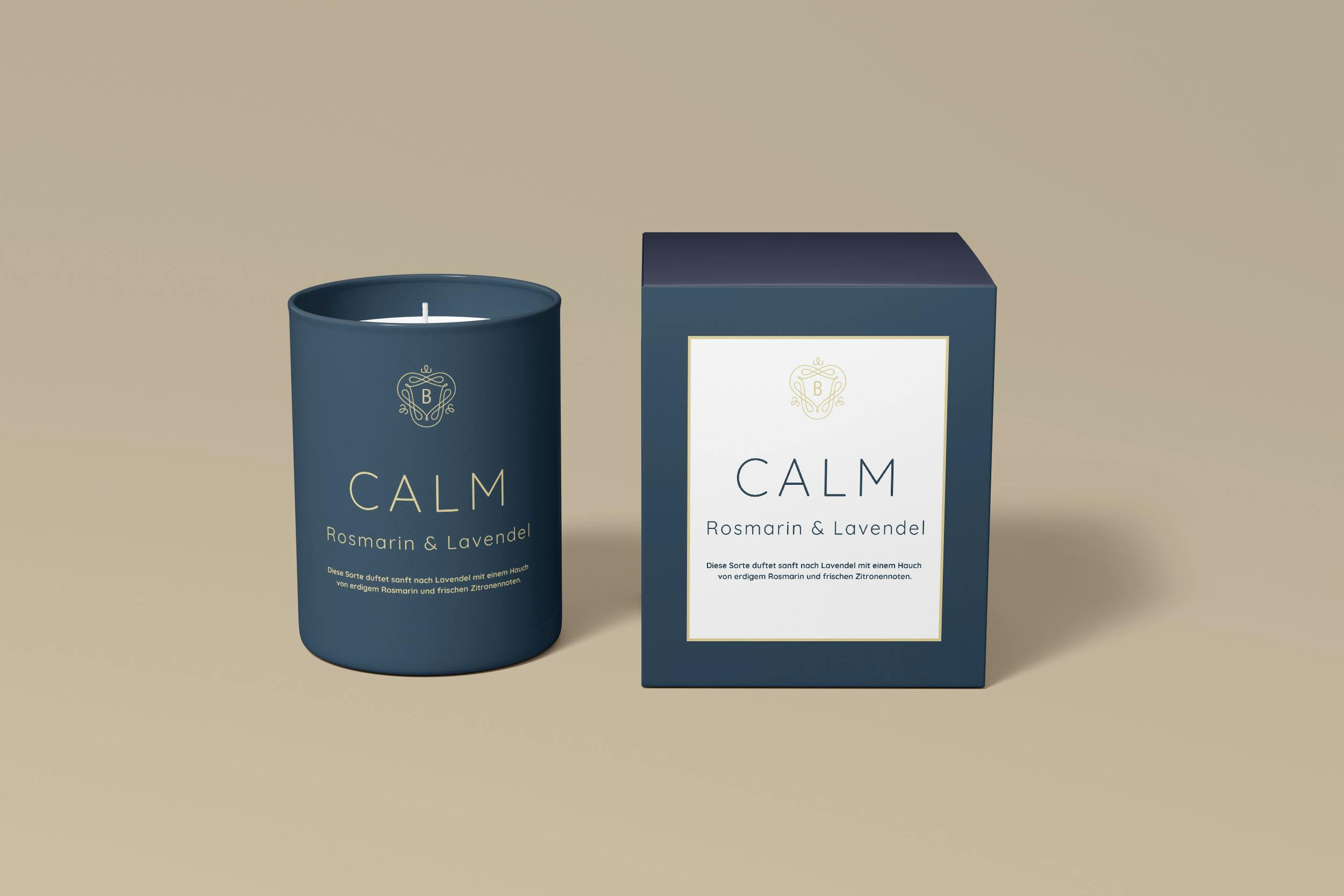 BOUGIE PARFUMÉE "CALM"