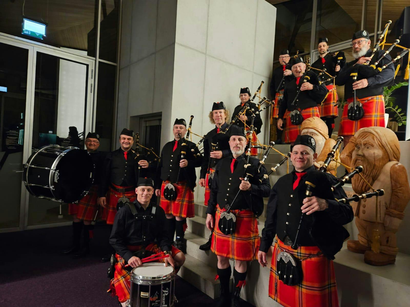 schottischer Abend mit der Glengrian Highland Band