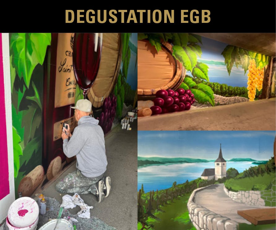 FÊTE D'INAUGURATION FRESQUE MURALE 23.8.2025