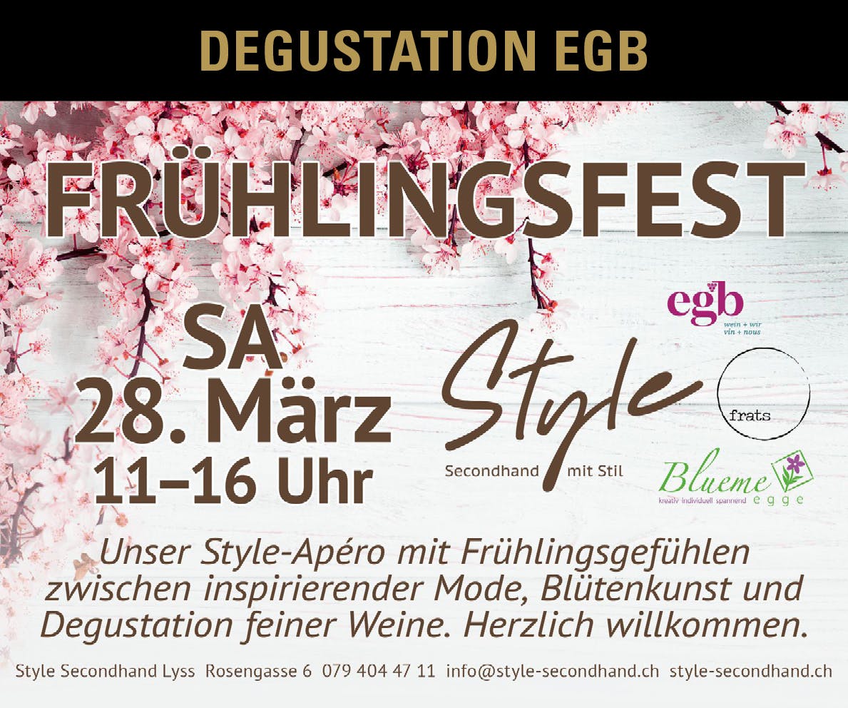 Fête de printemps Style Secondhand Lyss 2026