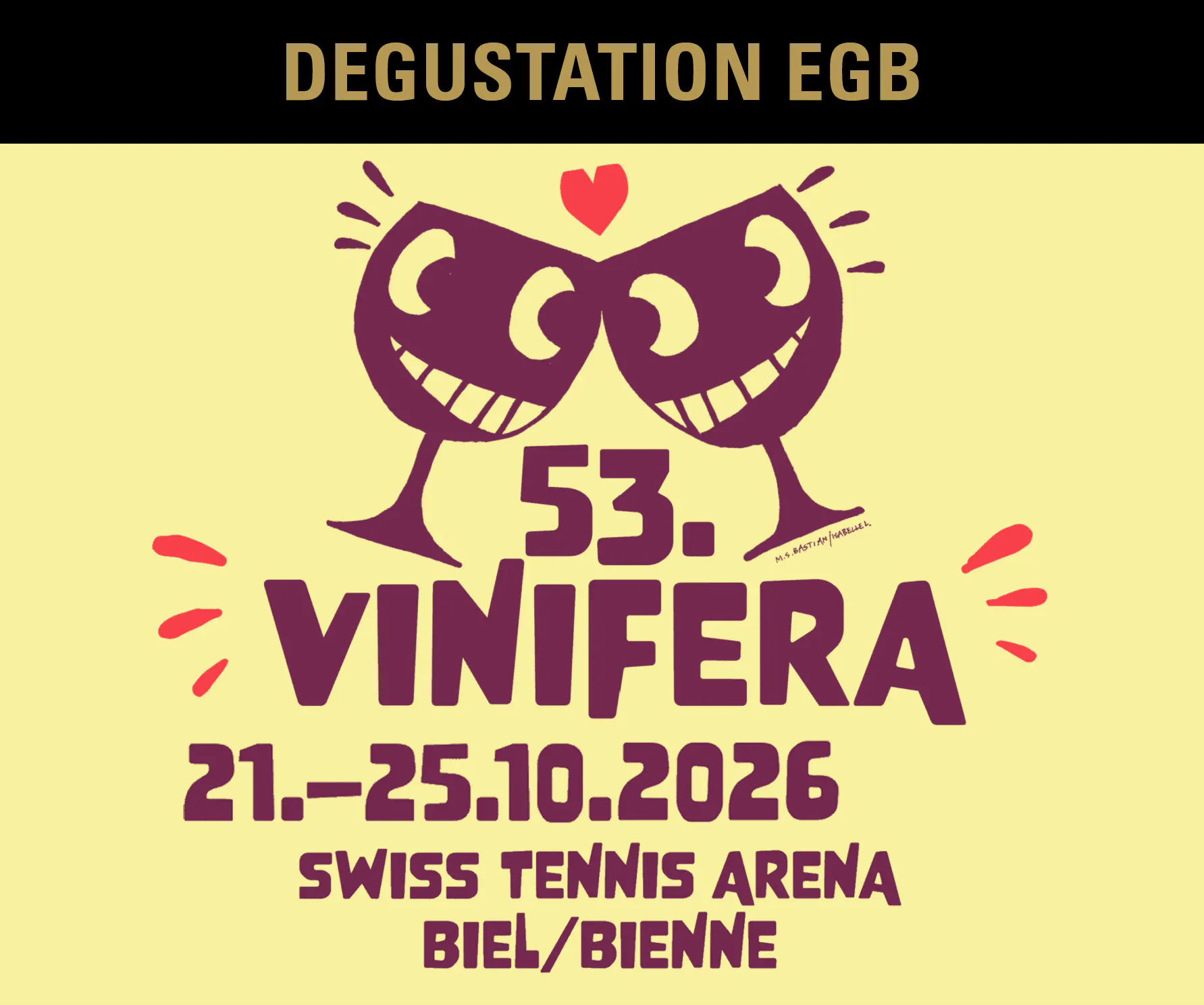 DEGUSTATION EGB AN DER VINIFERA 2026