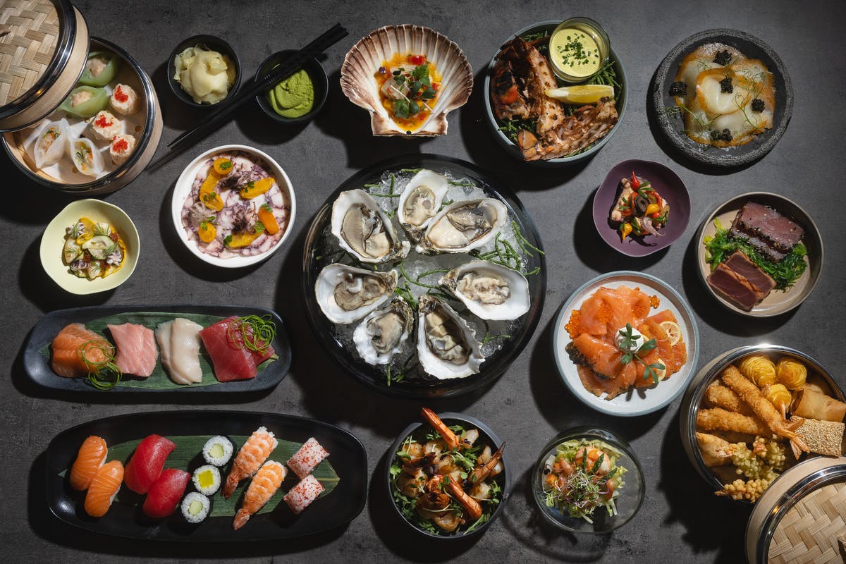 Buffet de poisson pour 2