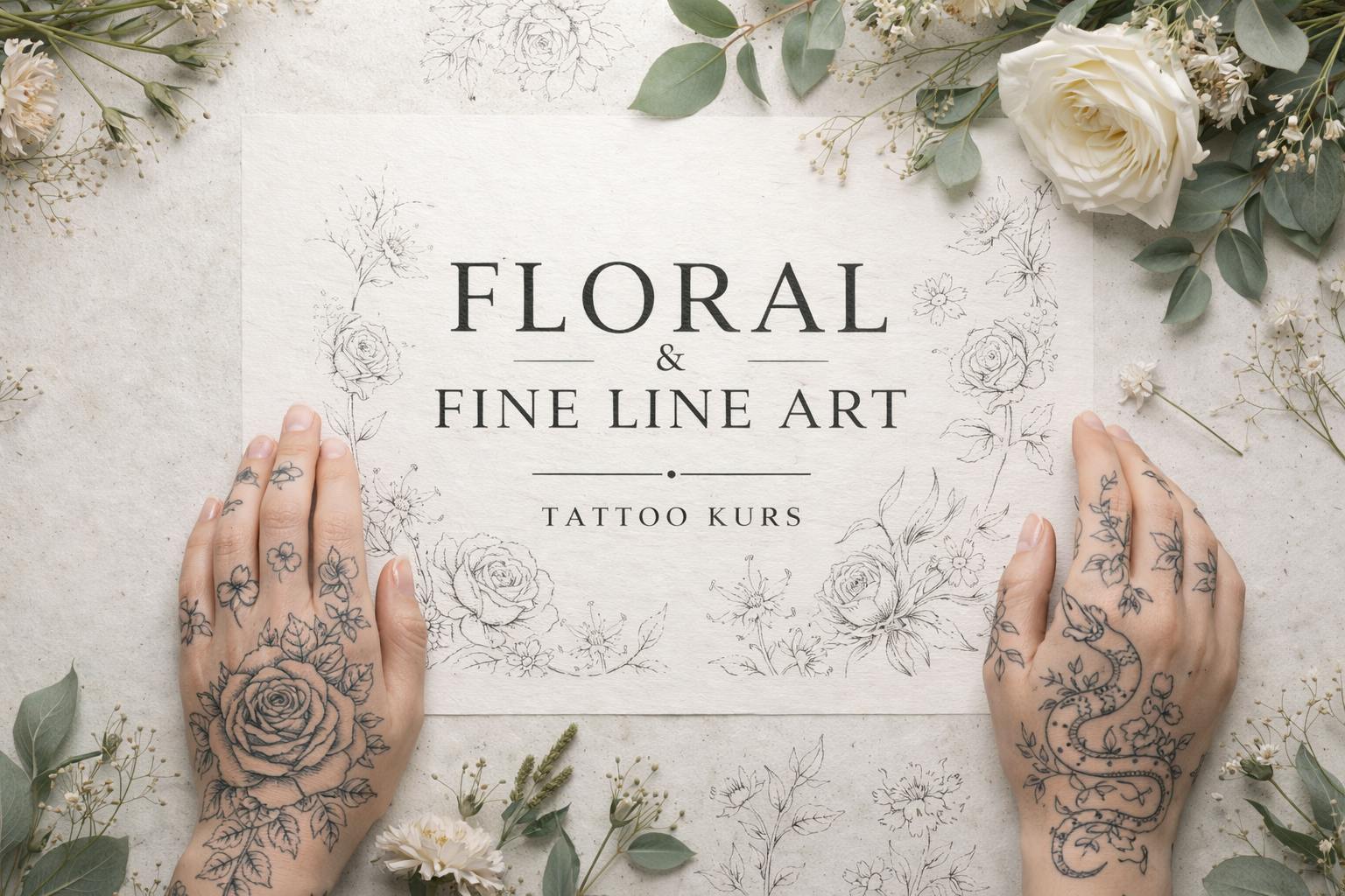 FLORAL & FINE LINE ART – Einsteiger