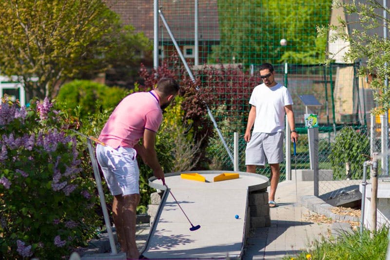 Bon pour une partie de mini-golf