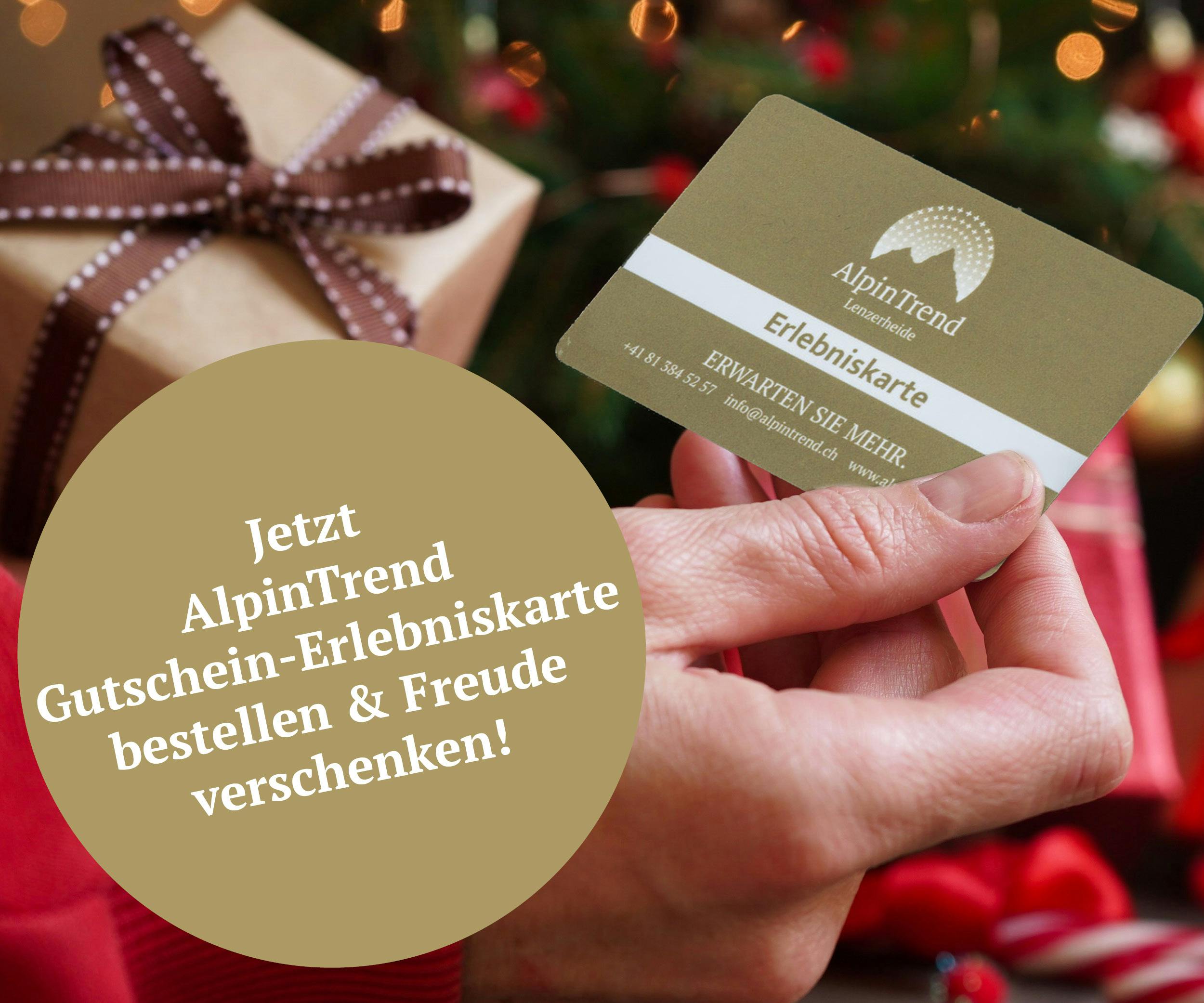 Erlebnis-Gutscheinkarte AlpinTrend-Gruppe