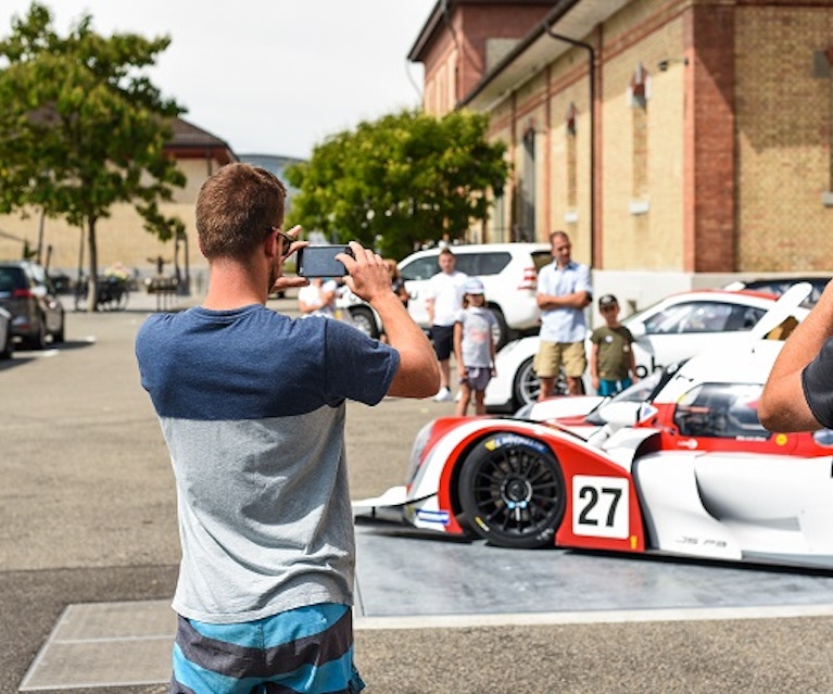 Pitwalk und Carspotting - autobau erlebniswelt