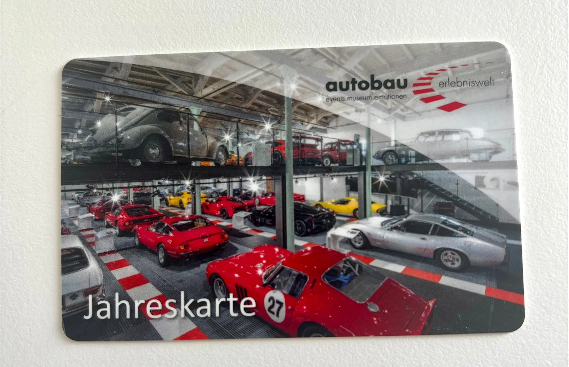 Jahreskarte für die autobau erlebniswelt