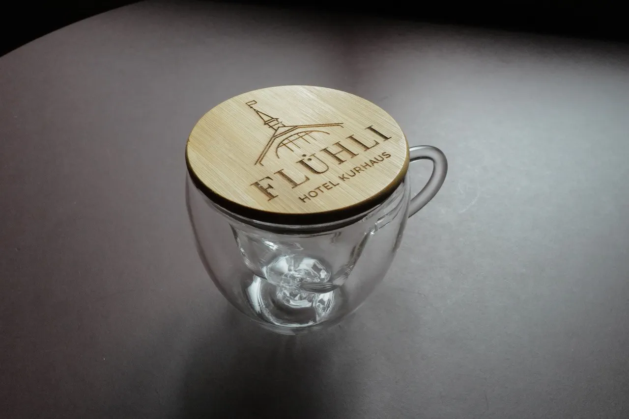 Kurhaus Glas Tasse