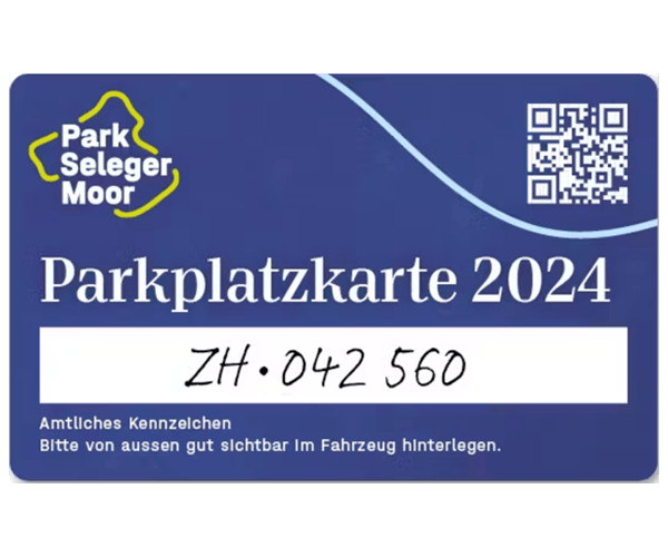 Parkplatzkarte 2024 (CHF 12) (gültig bis 31.12.2024)