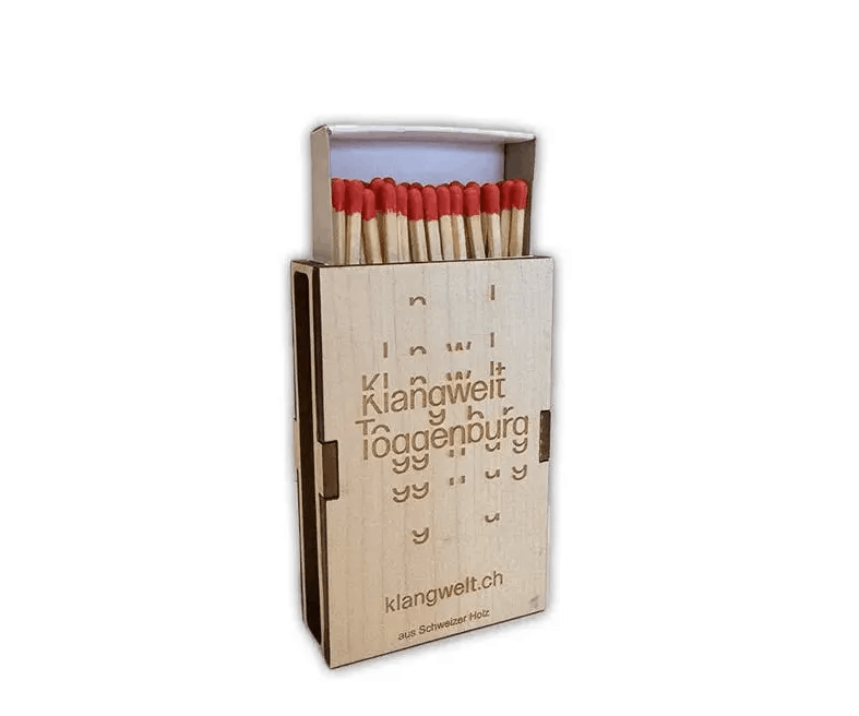 Zündholzschachtel mit Gravur | Klangwelt