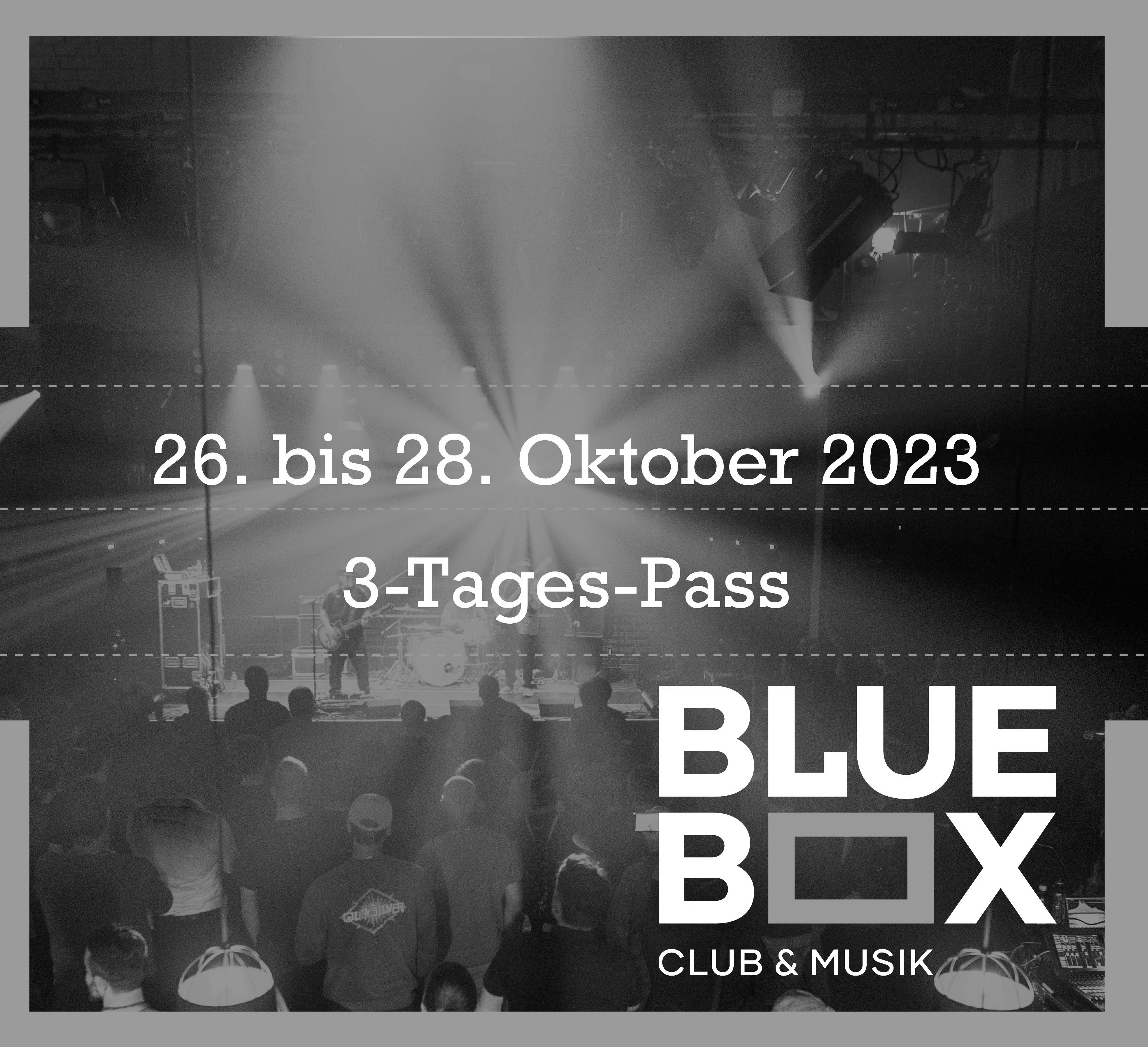 BLUE BOX: 3 Tagespass