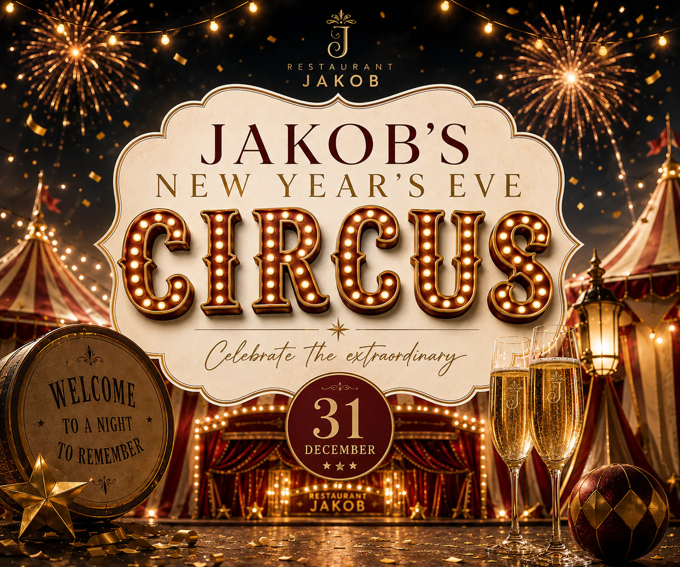 JAKOB’S NEW YEAR’S EVE CIRCUS