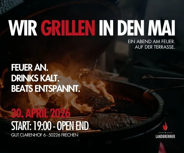 Wir grillen in den Mai
