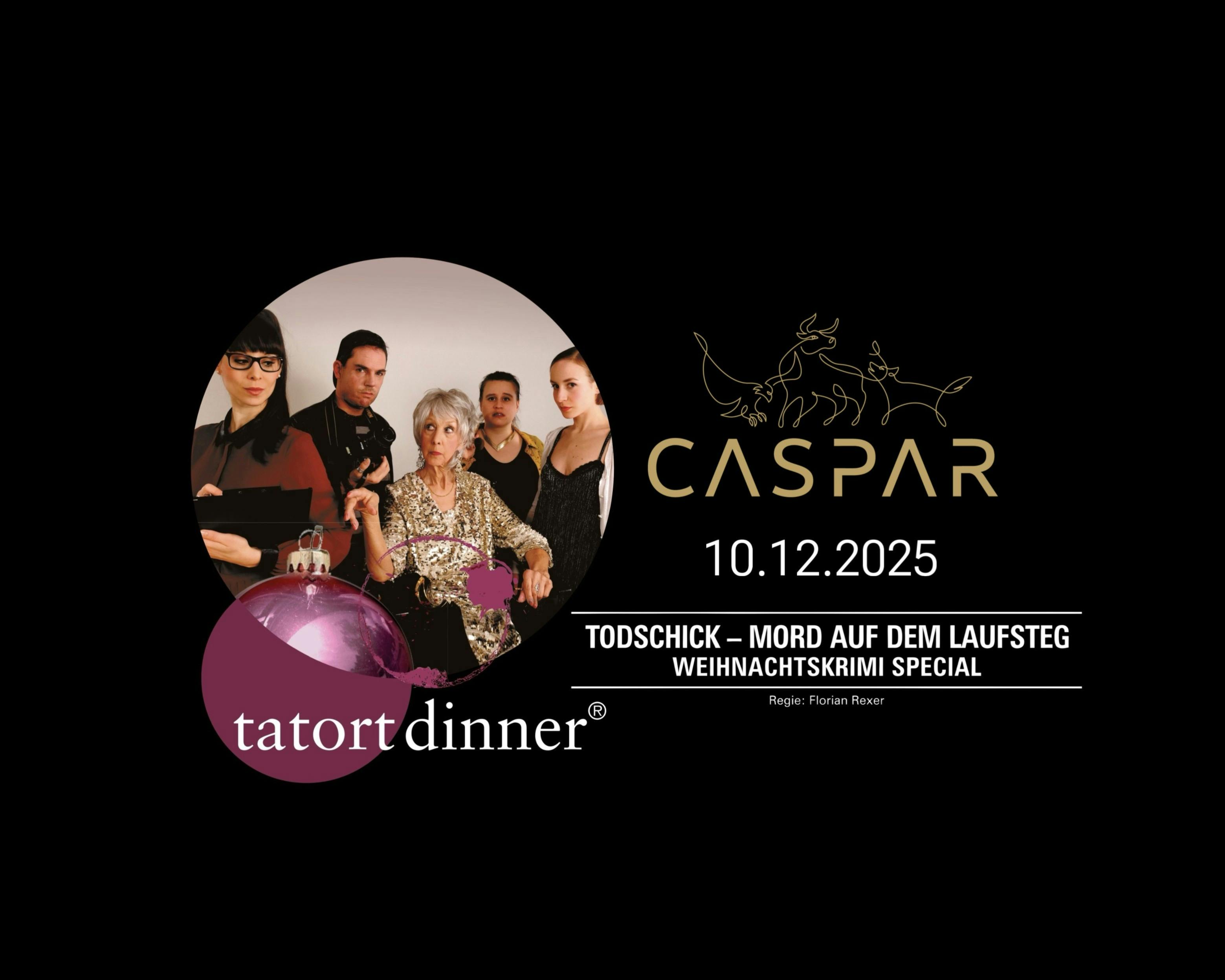 tatortdinner „Todschick - Mord auf dem Laufsteg“ - Weihnachtskrimi Special!
