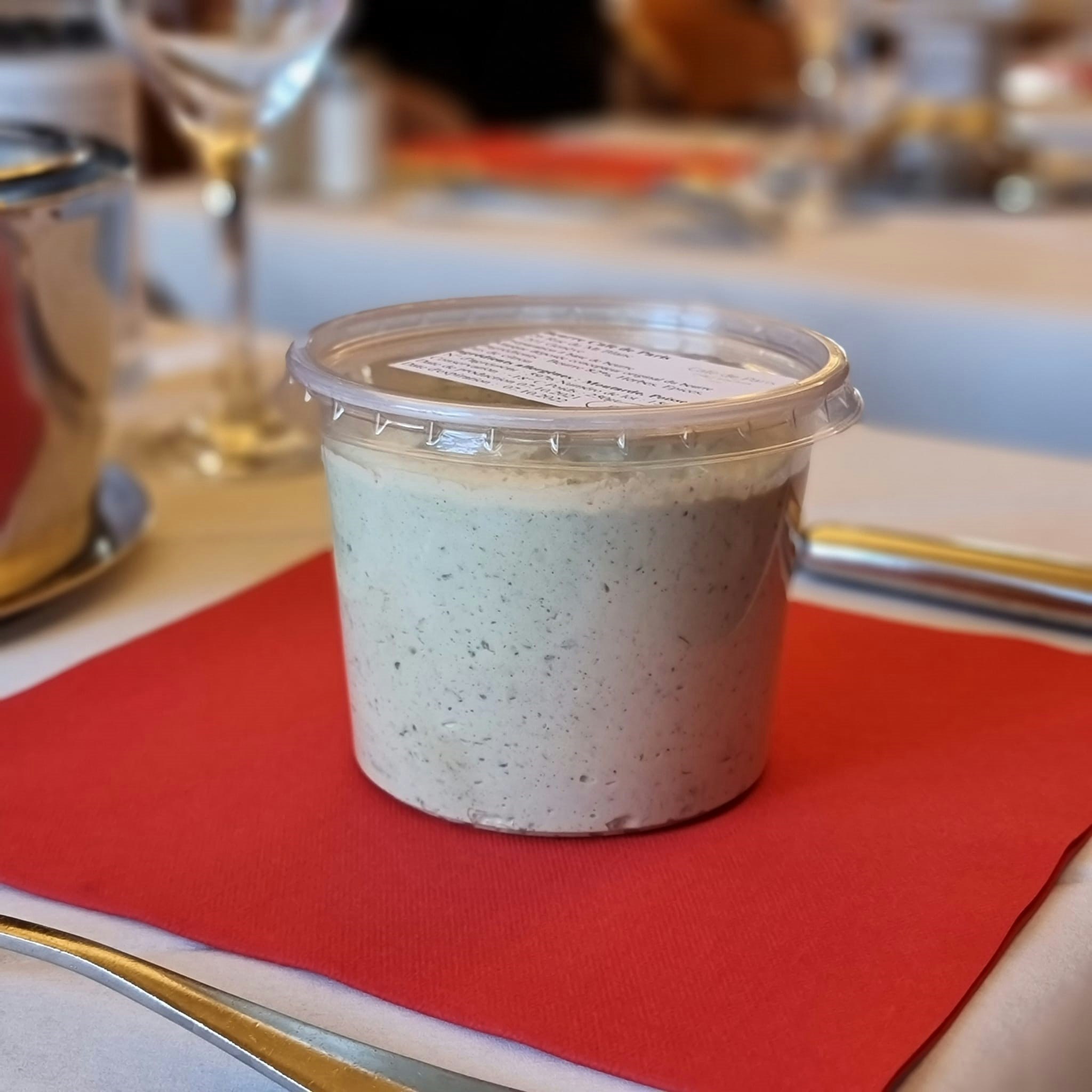 Gift voucher jar of Café de Paris butter
