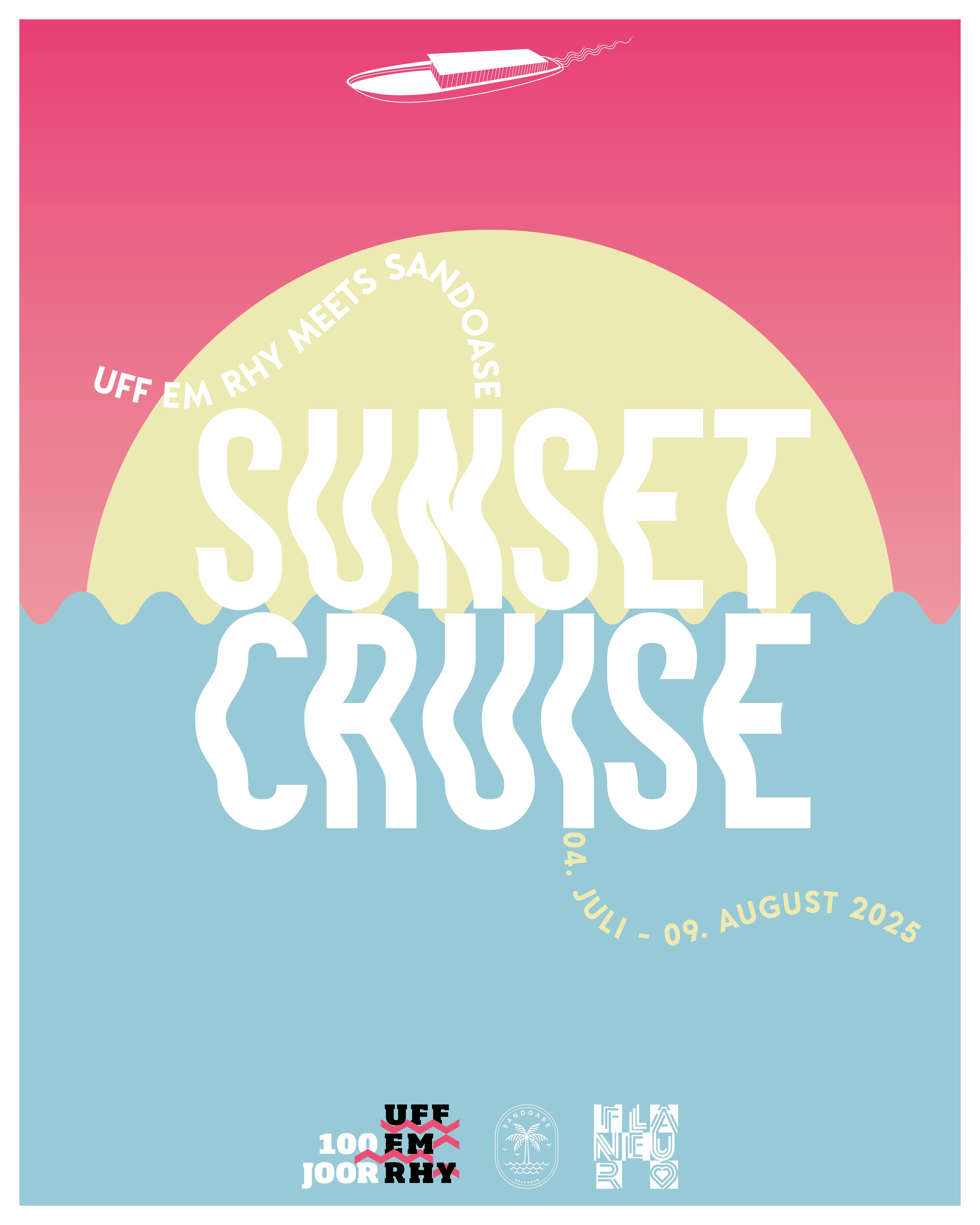 Sunset Cruises uff em Rhy 2025