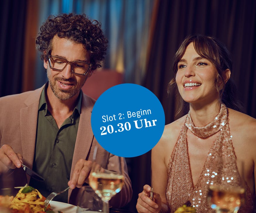 Glücksdinner |  Erst genießen, dann gewinnen!