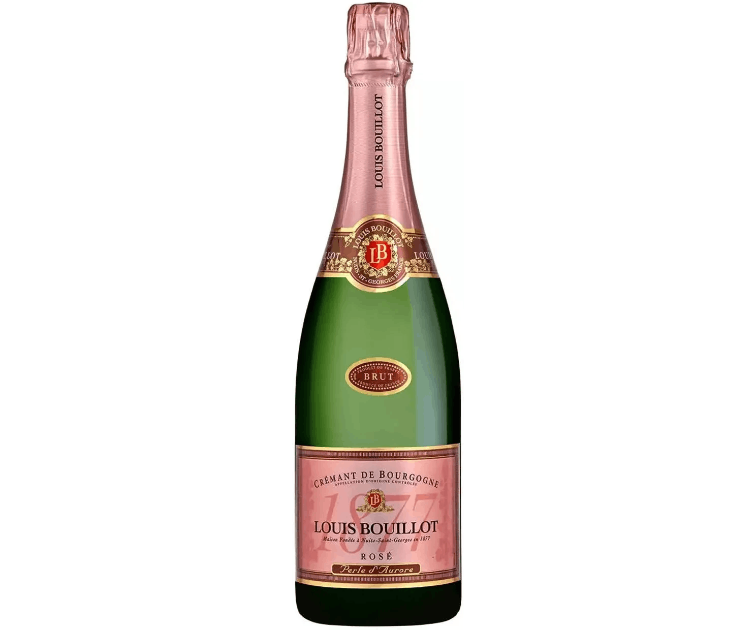 Perle d’Aurore Brut Rosé Crémant de Bourgogne AOC | Louis Bouillot, Nuits-Saint-Georges