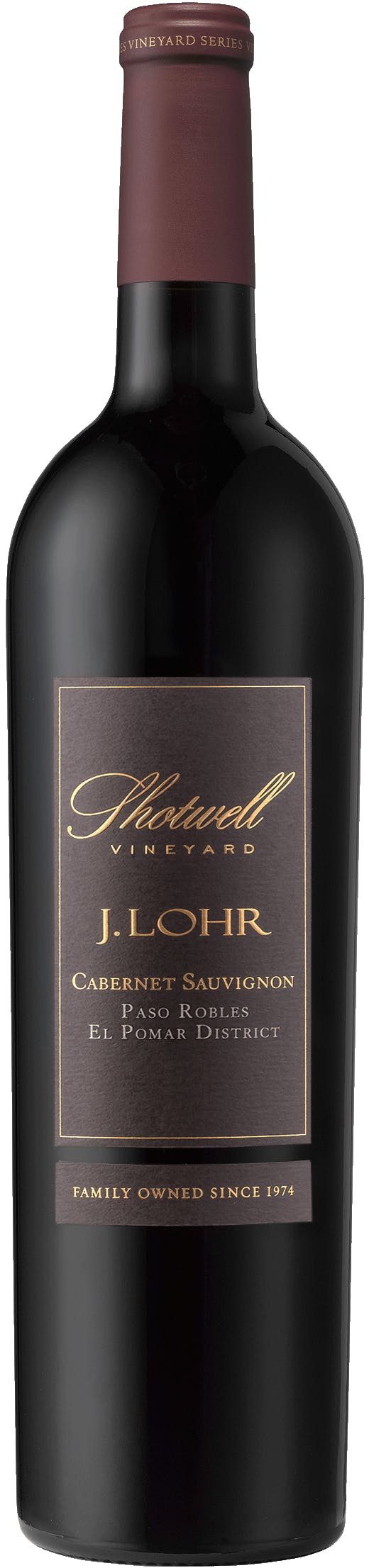 Shotwell Cabernet Sauvignon Paso Robles AVA | Jerry Lohr Winery, San Jose, Arroyo Seco, Monterey, Paso Robles, Napa Valley- Paso Robles