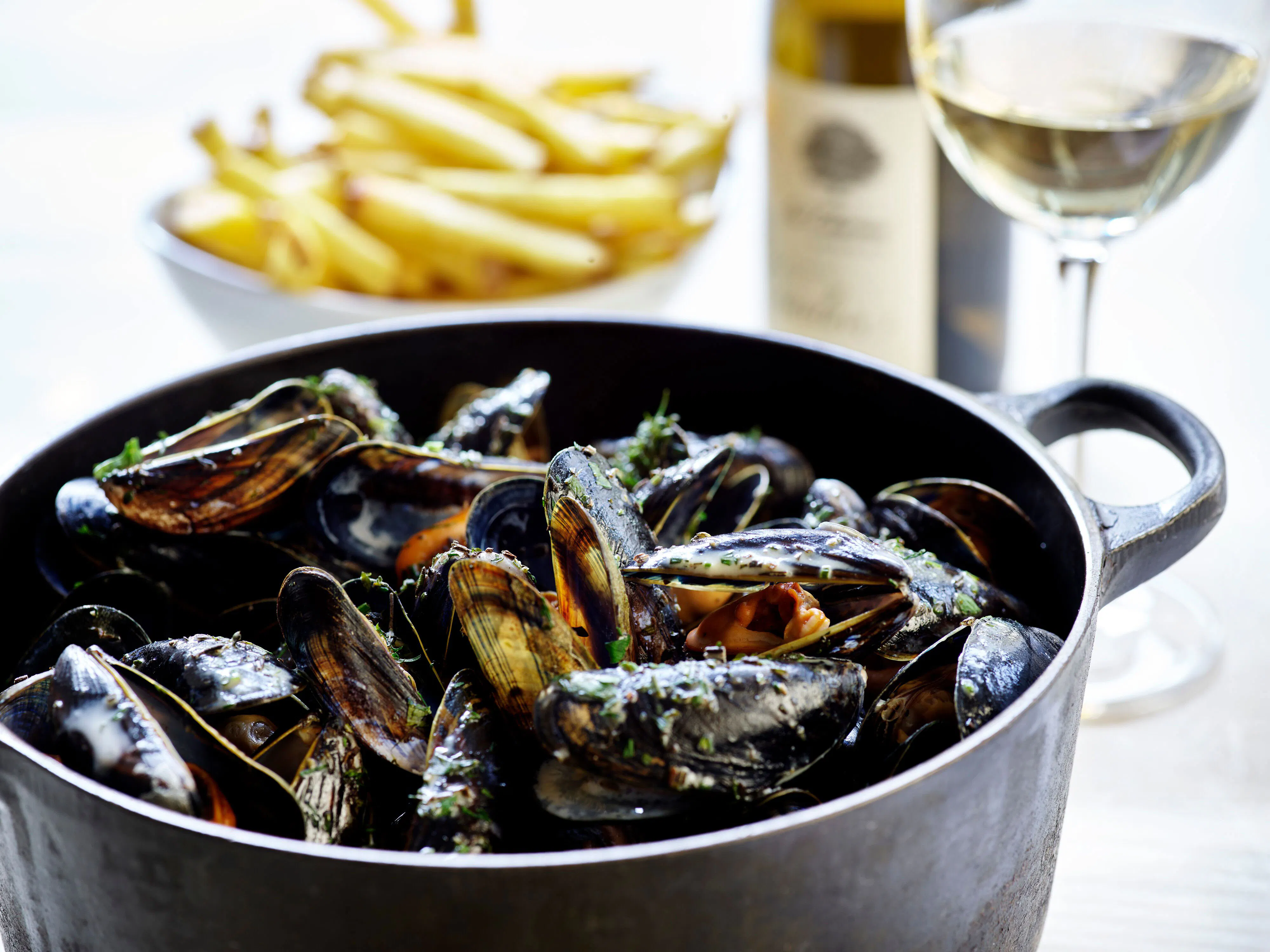 Moules et Frites im Ringgenberg