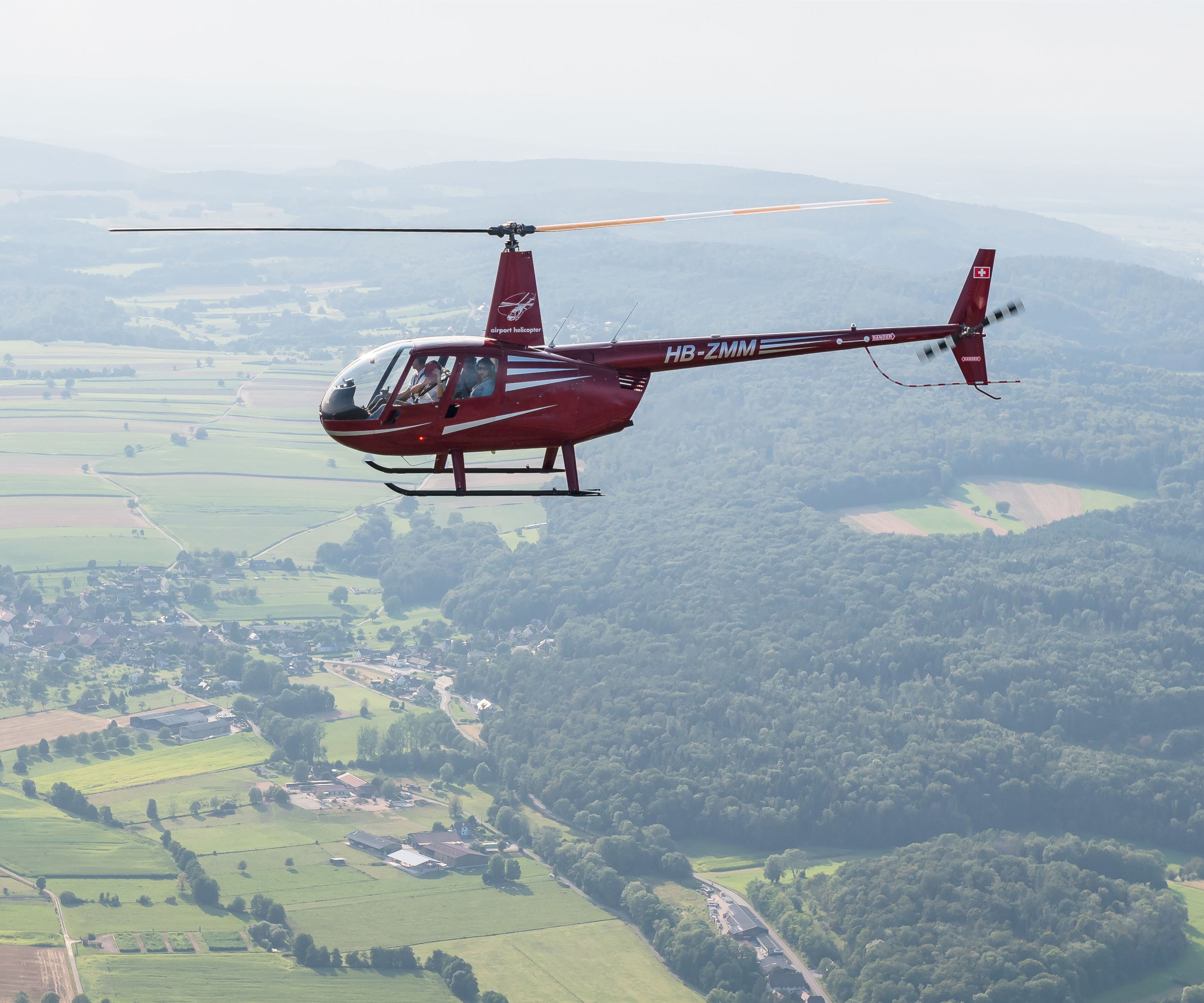 Exclusive sightseeing flight from Basel