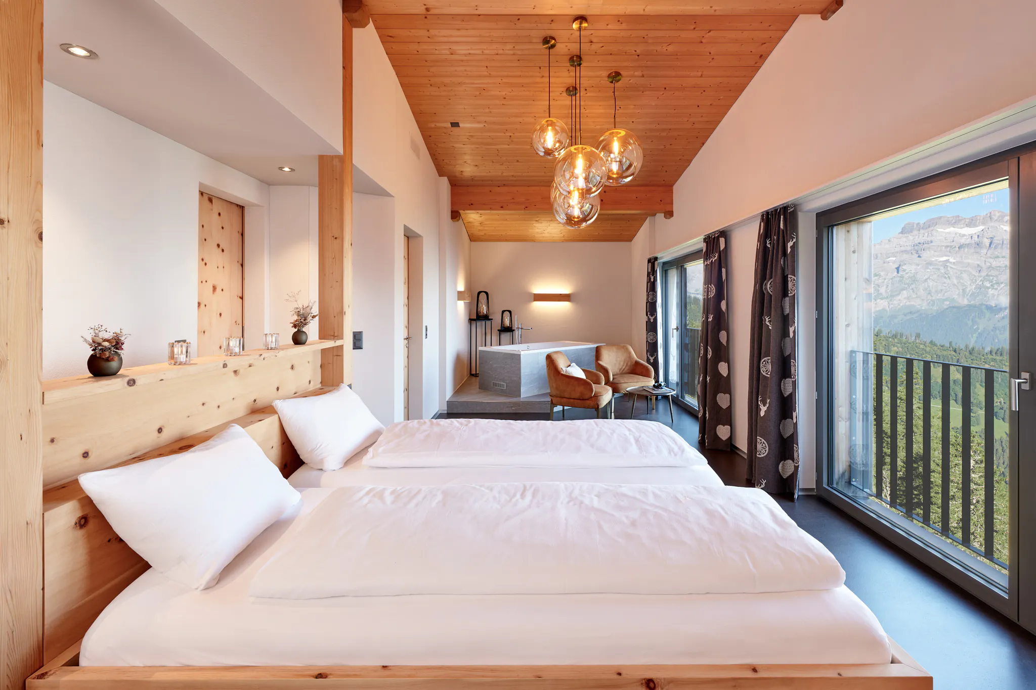 1 nuit dans la suite Mettmen-Alp