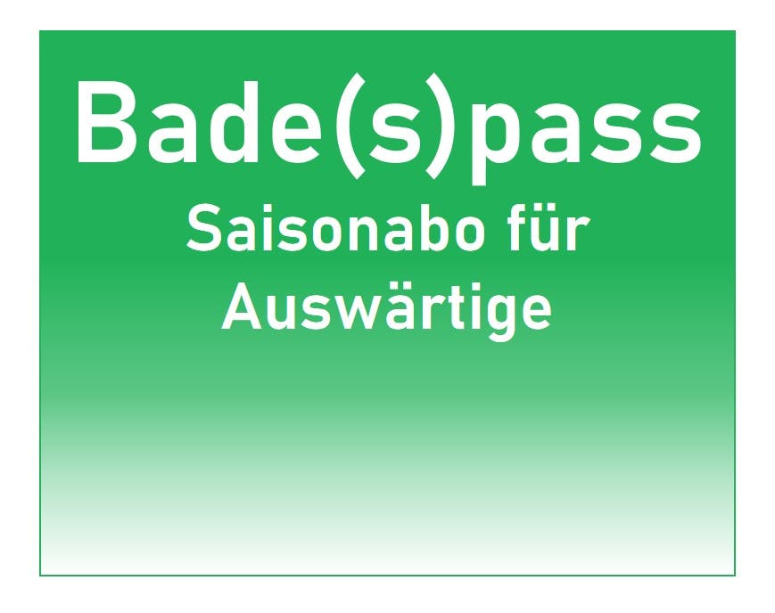 Bade(s)pass Züri Oberland