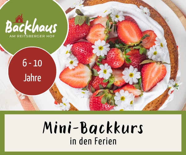 Mini-Backkurs "Frühsommer" 6 - 10 Jahre 10 Uhr