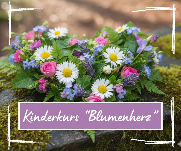 Kinderkurs "Blumenherz für Muttertag"