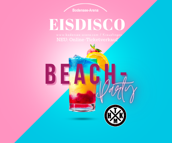 Eisdisco Partytime  " Beachparty on Ice"