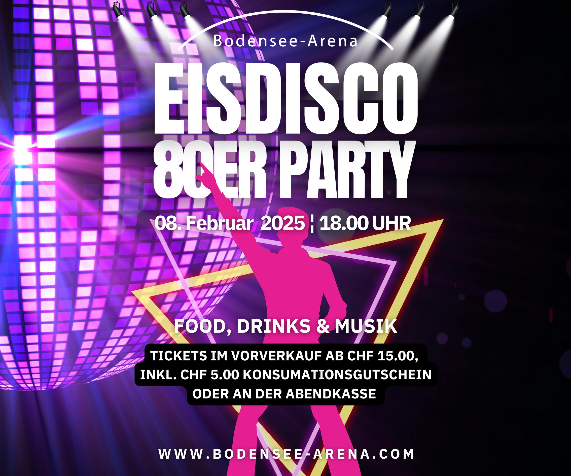 Eisdisco "80er Party"