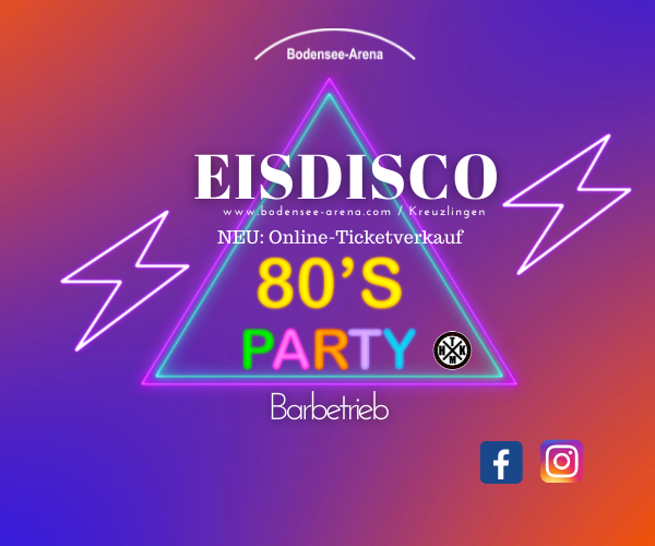 Eisdisco Partytime "80er Jahre"