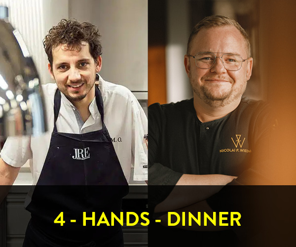 4 Hands-Dinner mit Maurizio Oster