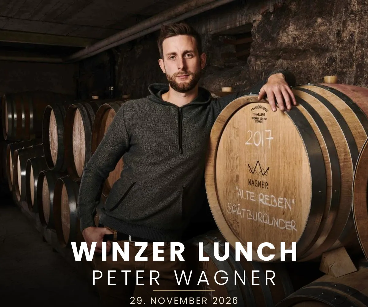 Winzer Lunch mit Peter Wagner vom Kaiserstuhl