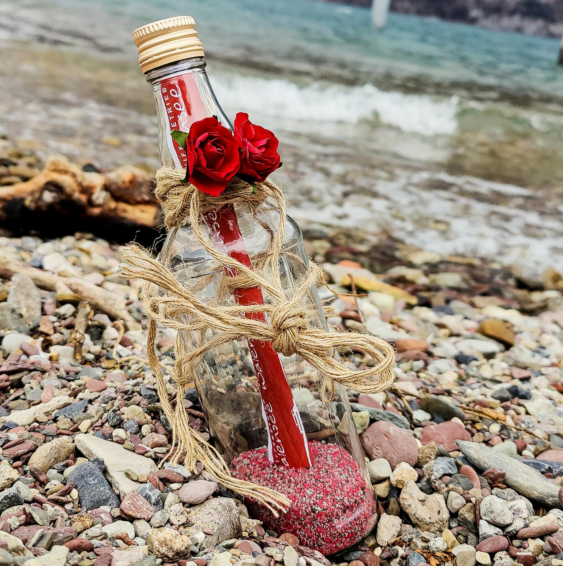 Flaschenpost «Valentins-Edition»