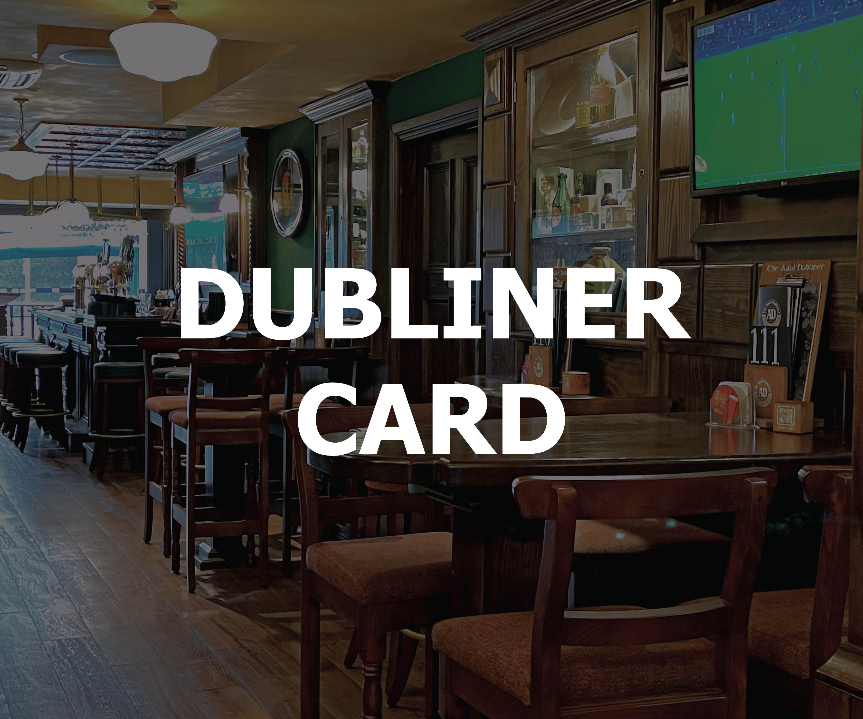 Dubliner Card / Voucher
