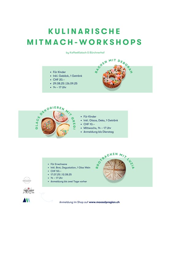 Kulinarische Mitmach-Workshops
