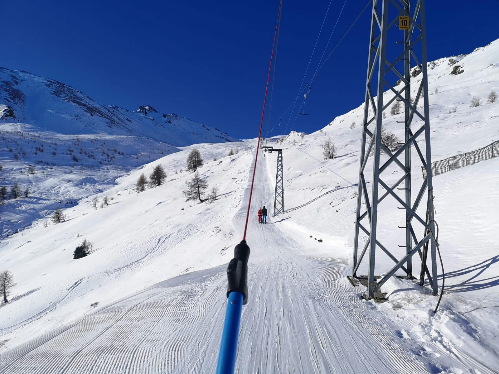 Trajet simple Törbeltallift 
