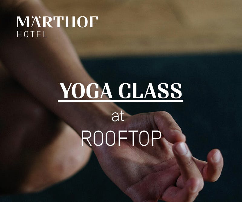 Rooftop Yoga Class 