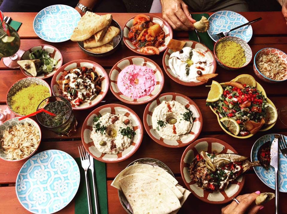 Mezze for sharing