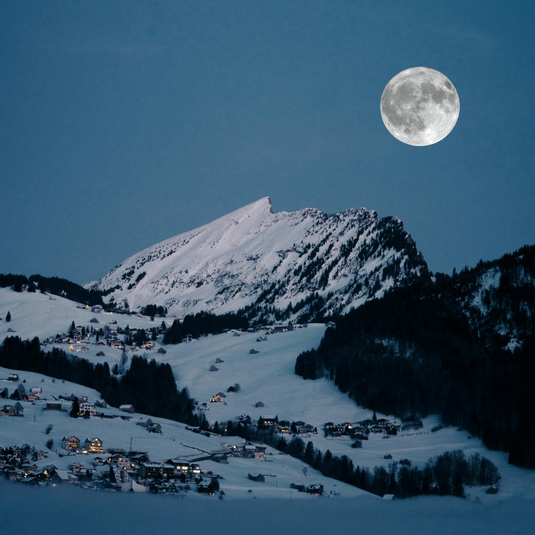 Vollmond-Wanderung im Arvenbüel