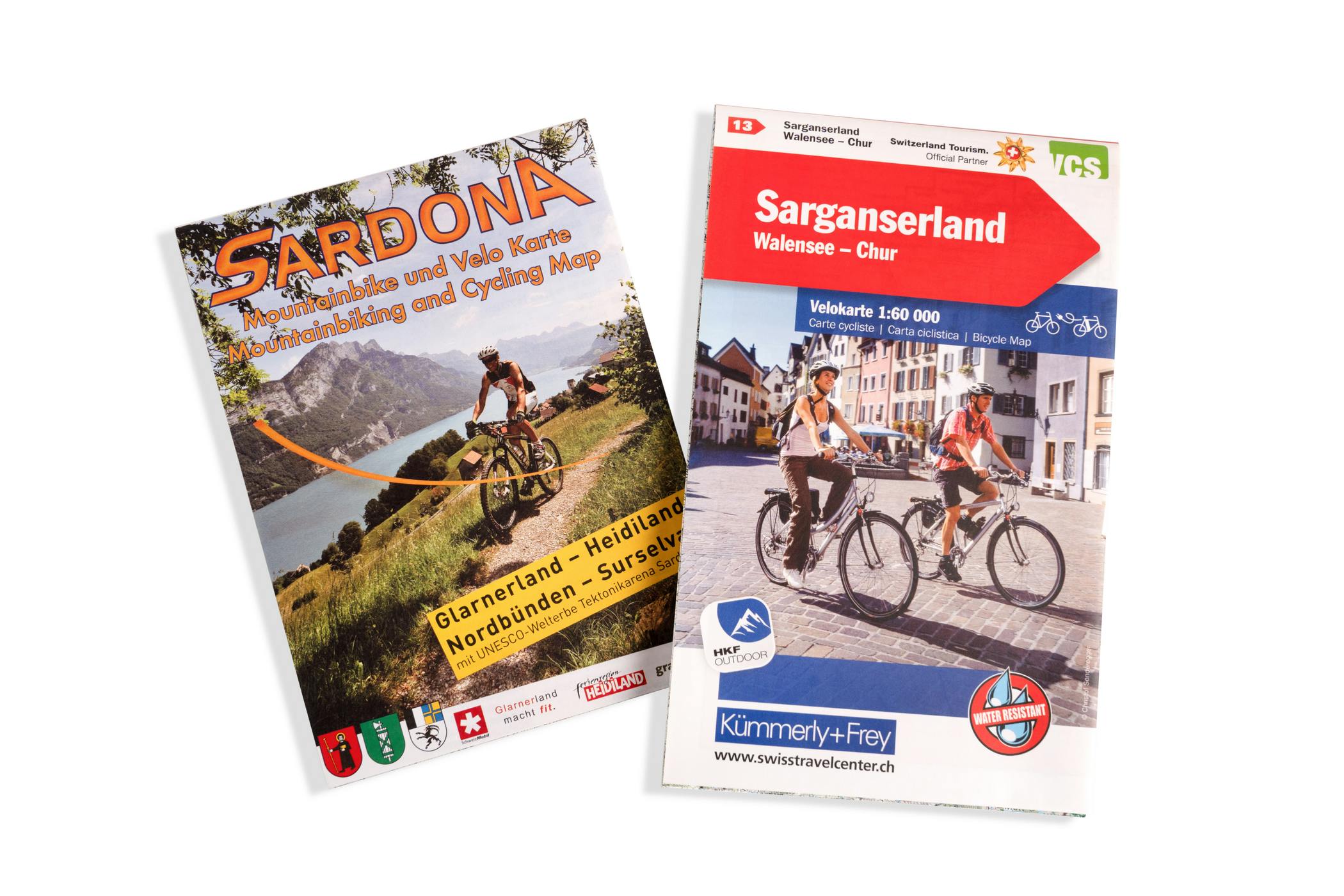 Mountainbike- und Velokarten